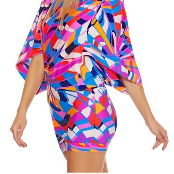 Trina Turk Rio Tunic Swim Cover Up Sz S - Picture 10 of 10